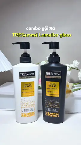 Combo Dầu Gội Và Dầu Xả TRESemmé Lamellar #daugoi #dauxa #tresemme #hoptaccungunilever #phuchoitoc #haircare #xuhuong #viral 