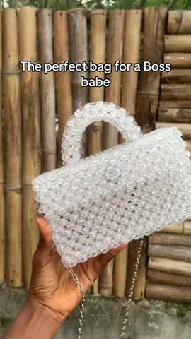 Introducing the Boss babe Bag 🤩🥰🥰 Perfect for every woman, every ocassion and every outfit😍 Price: N17,000 #estelleluxe #fyp #beadedbag  Bead bags Boss babe Bead bags  Fyp Viral Blow up 