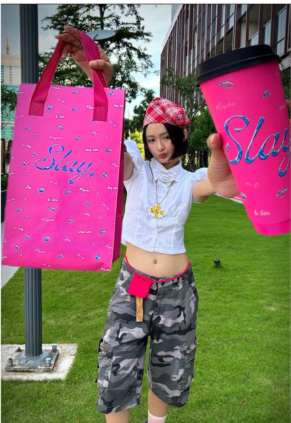 Đừng quên ly slay vẫn đang có mặt tại các cửa hàng MayCha khi mua món bất kì size L trực tiếp tại store nha các tình iuuuu #MayCha #ancungtiktok #dragqueen #viral #tiktok #xuhuong #blackpink #slay 