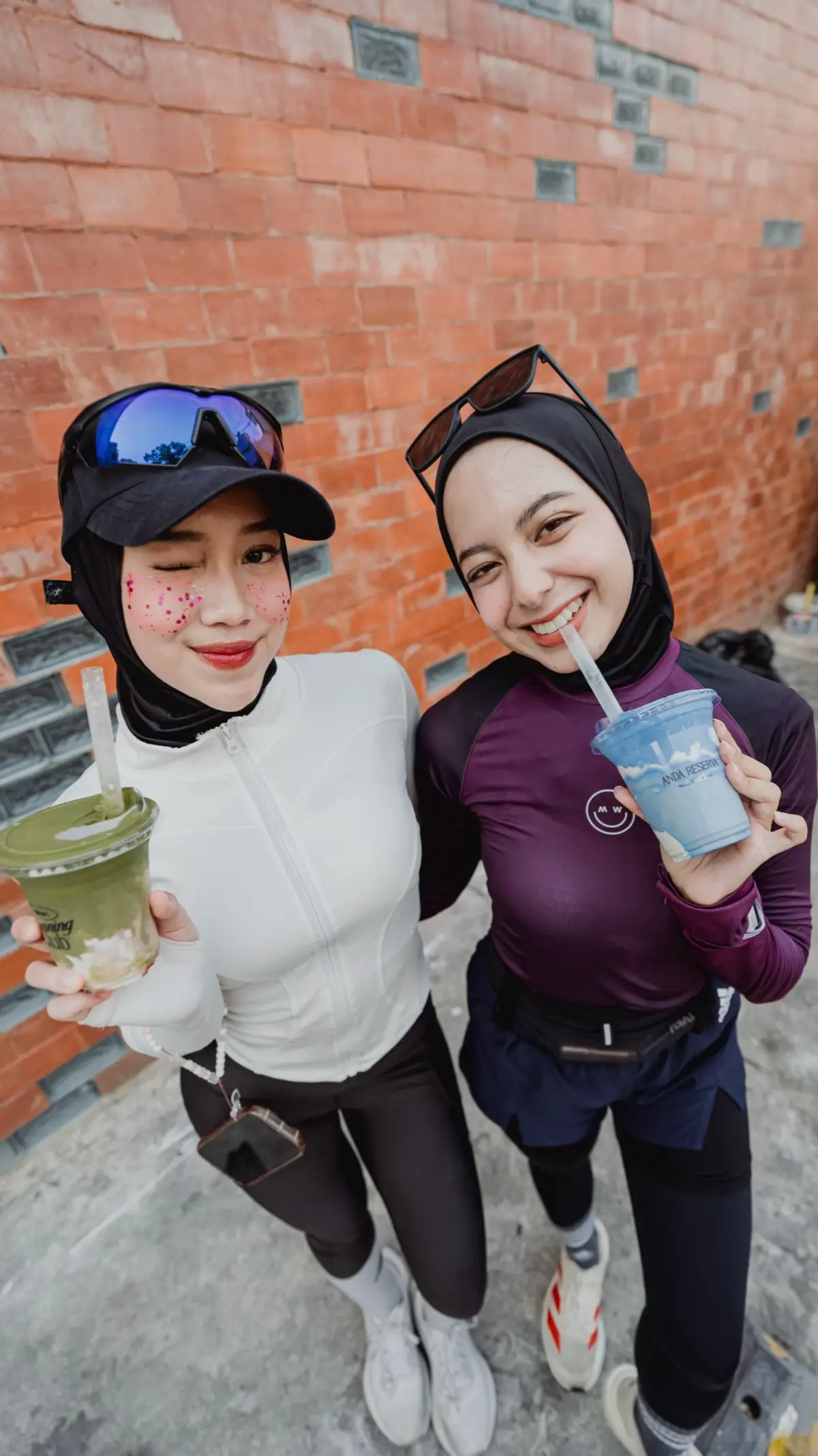 foto-foto lucu lari gemas kemarin bareng ciwi-ciwi 😚 #runtok #fyp #Running #wellness 