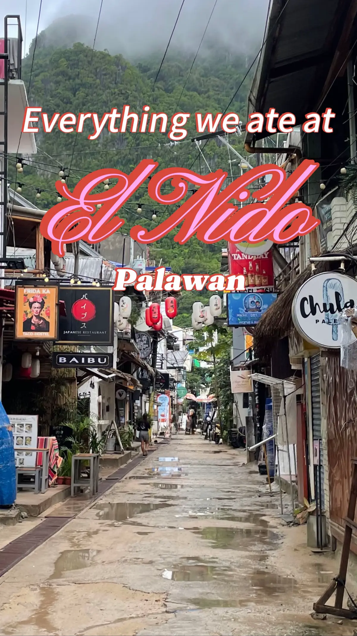 Now I want Big Bad Thai all over again after editing this 😩😭 #ElNido #BigBadThai #TheBeachShack #CafeAthena #HamaCoffee #foodtrip 