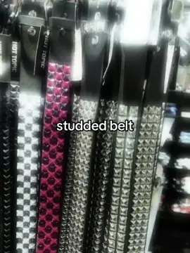 need like 10 of these.. #alttok #alt #studdedbelt #y2k #belt #accessories #waistchain #punk #cosplay 