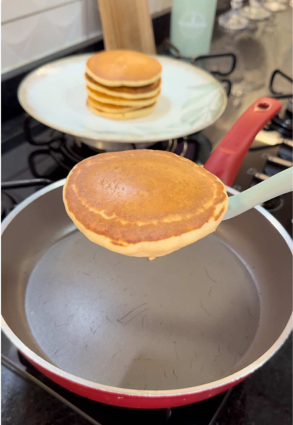 Panqueca Americana, receita fácil, rápida e econômica 