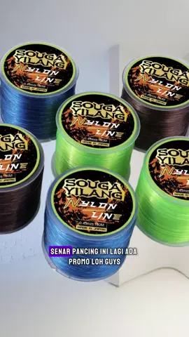 Senar pancing sougayilang bahan nilon kuat anti keriting ukuran 0,18-0,45mm tersedia 3 macam warna #senarpancing #senar #senarnilon #senarpancingnilon #senarkuat #senarsougayilang #sougayilang 