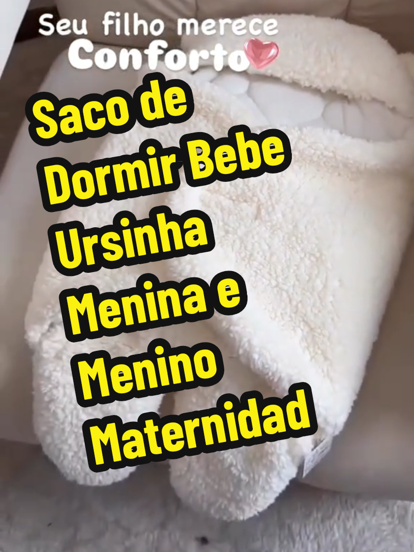 🛍🛍 Saco de Dormir Bebe Ursinha Menina e Menino Maternidade | 6 Cores Disponíveis 🚨Digite o código do item na barra de pesquisa da Shopee para ter acesso:  ⬇️ Produto: CFM-BRE-USY 🏠Grupo de Promoções na Bio do meu perfil! TAGS:#bebê #dormir #sacodedornir 