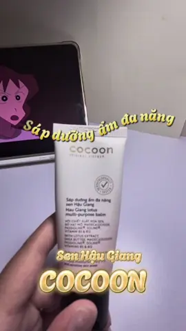Sáp dưỡng ẩm đa năng sen Hậu Giang CoCoon ❣️#xuhuongtiktok #cocoonvietnam 