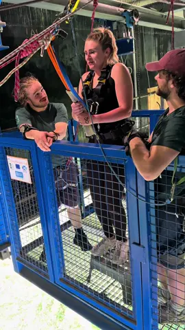 Sam was 1 of the bravest people we had on the bridge yesterday! Well done Sam for conquering your fears!💪 #HighlandFling #Scotland #thingstodoinscotland #Summer #swing 