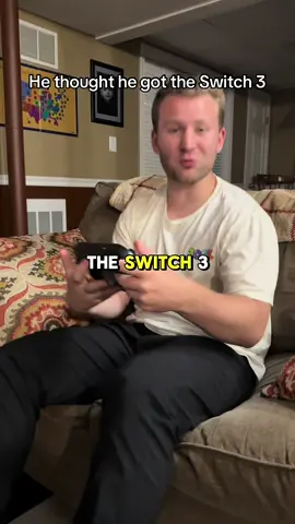 He thought he bought the Switch 3! 🎮 #nintendo #nintendoswitch #nintendoswitch2 