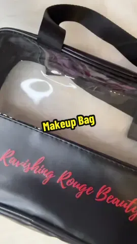 @Ravishing Rouge Beauty Makeup Bag! Perfect for traveling!!!!! I’m so happy I got mines already!! . #ravishingrouge #ravishingrougebeauty #ravishingbabe #kiki_curls #makeupbag 