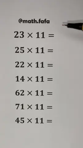 Multiplication hack📚#math #mathematics #knowledge #student #study #LearnOnTikTok #studytok 