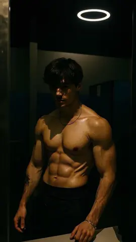 You watching? Good. #GymTok #fitboy #mirrorcheck #moodyedit #viralvideo #muscleaesthetic #syntheticbeauty