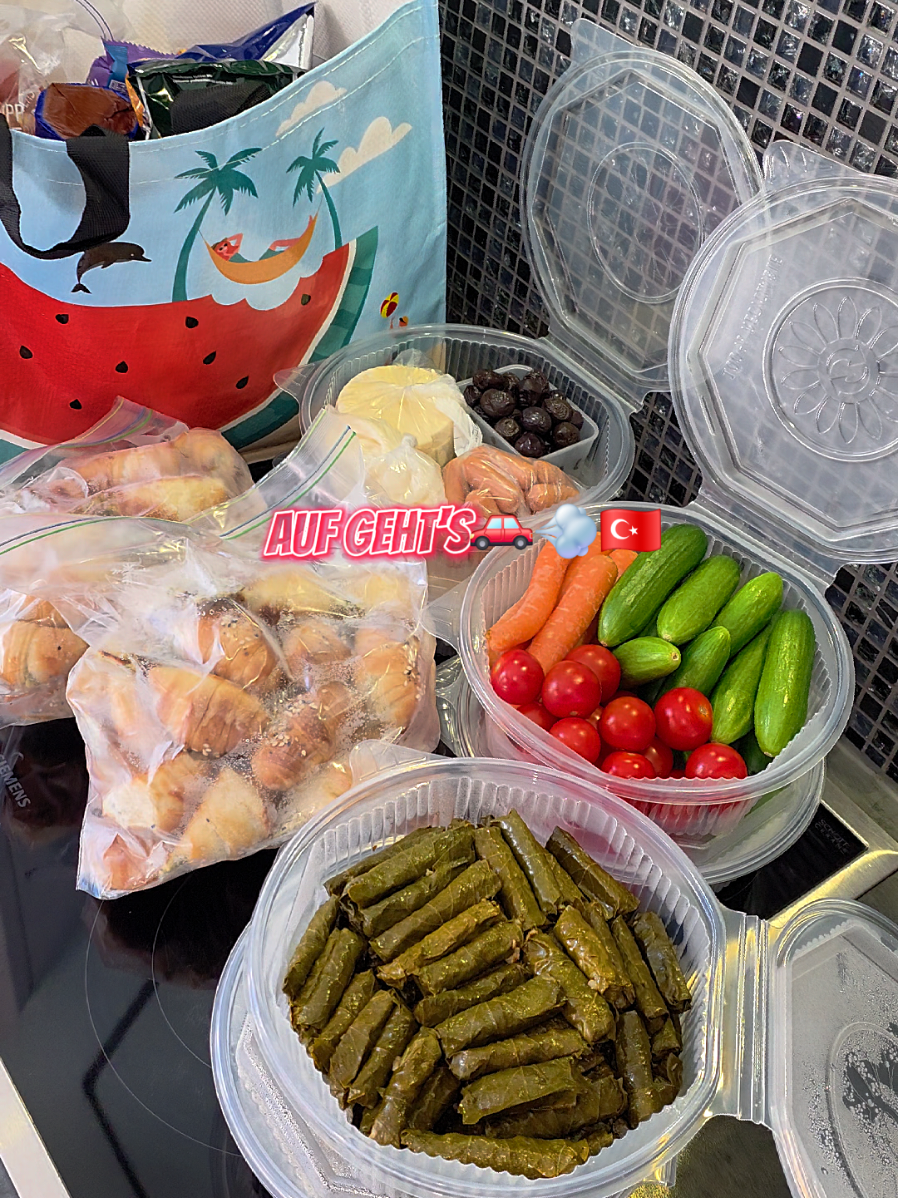 yolculuk için hazırlıklar😋🥰 #sılayolu #sılayolu2025 #carfood #autofahrt #türkiyeyollarında #türkiye #turkishfood 
