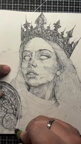 “Carry my Crown”  #drawing #art #pogzart 