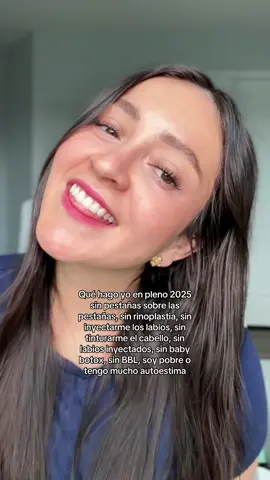 Igual no estoy cerrada a hacerme lo que me haga feliz en un futuro 🤷🏻‍♀️ por ahora estamos bien así ( mis manchitas de acné 🥲) 