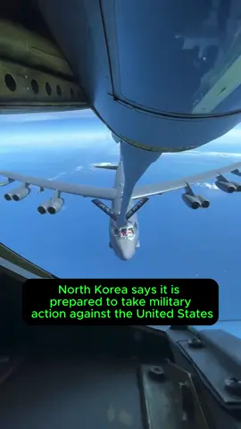 North Korea says it is fully prepared to take military action against the United States, South Korea and Japan.