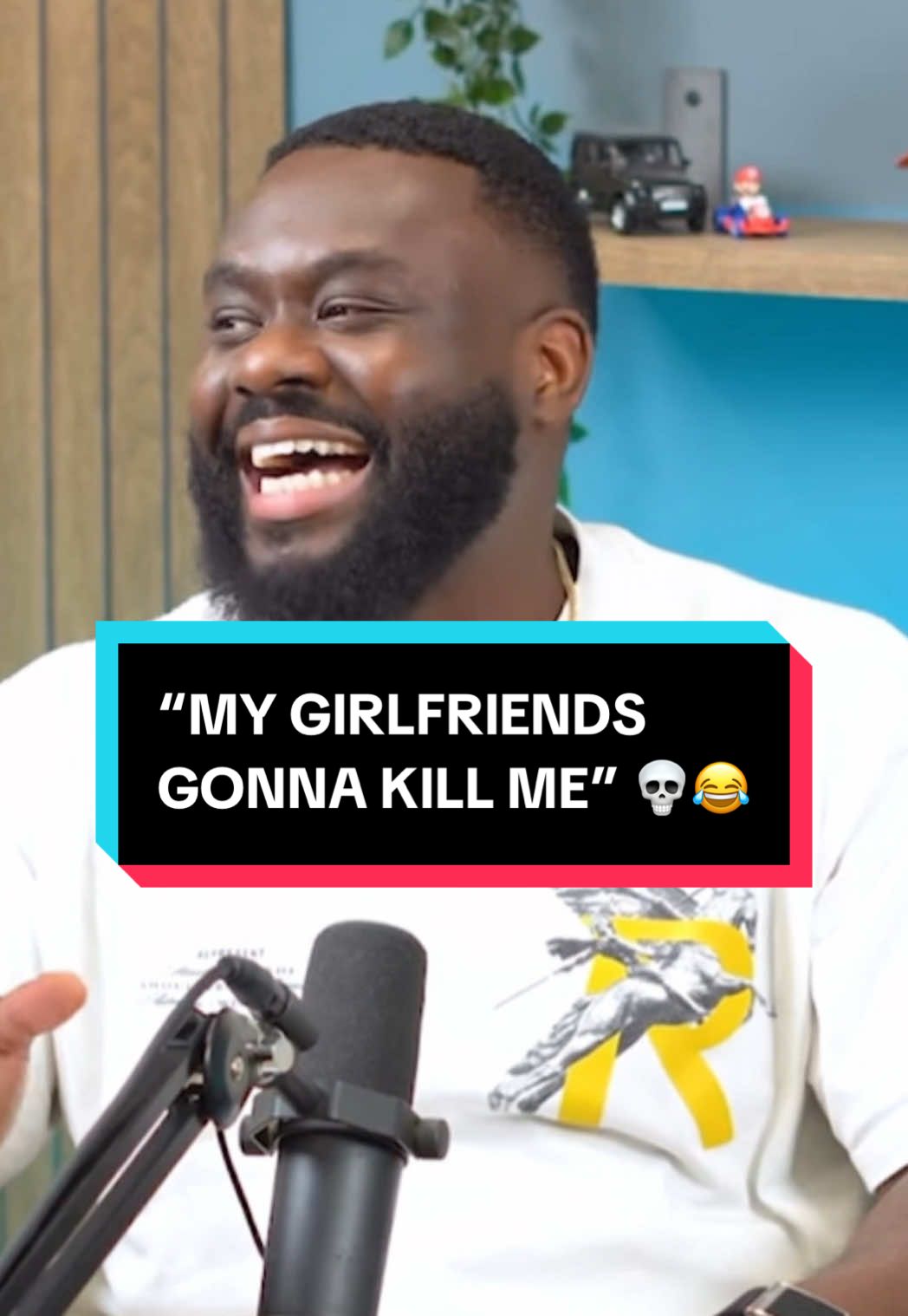“MY GIRLFRIENDS GONNA KILL ME” 💀😂 #podcasts #shxtsngigs #funny #shxtsngigsclips 