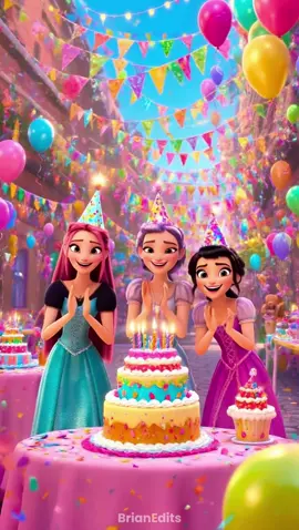 Rumi’s birthday as a Disney Princess, Kpop Demon Hunters #kpopdemonhunters #huntrix #netflix 