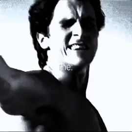 not my video #patrickbateman #cristianbale #americanpsychoedits 