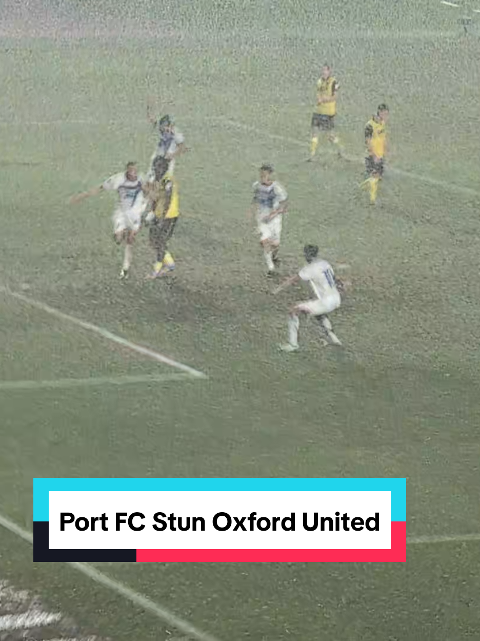 Port FC defeat Oxford United in Indonesia #footballtiktok #oufc #portfc💙🧡 #oxfordunited #indonesia 