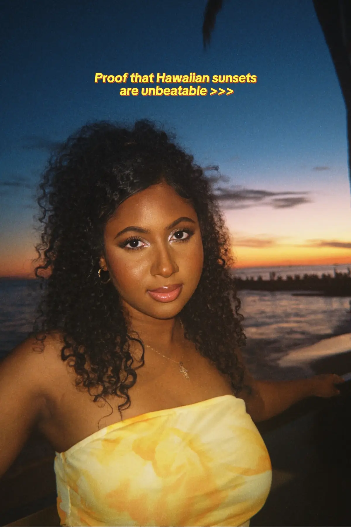 #hawaiisunset #hawaiitiktok #fyp #sunsetlover #traveltok 