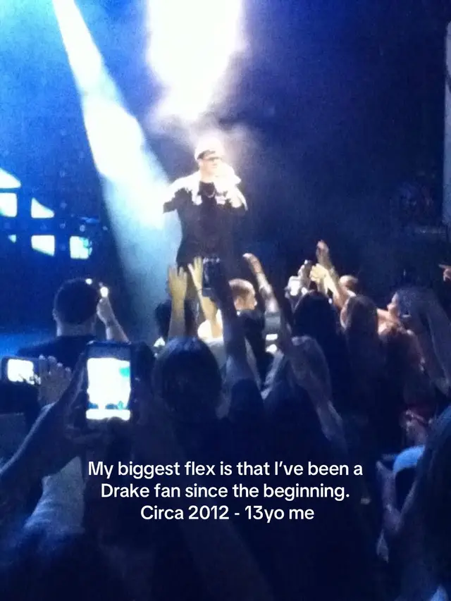 Shoutout to my mom for buying a middle schooler tickets to go see Drake😭😭😭 she’s a real one 🥹♥️ #drake #ovofest #ovosound #drakeconcert #draketour #ovo 