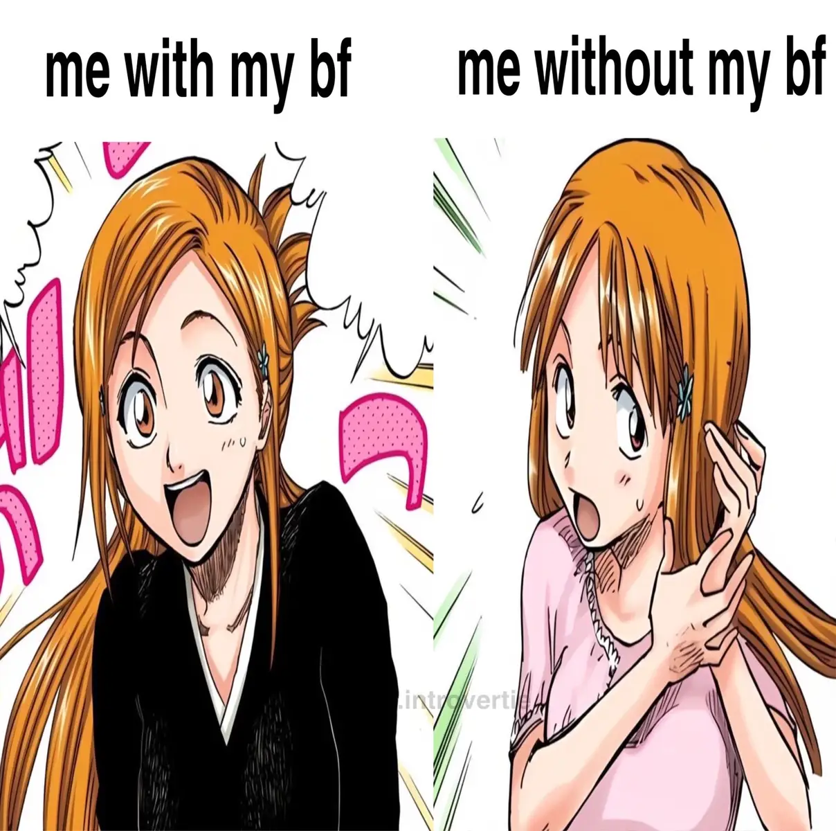 i’m nothing without him #shoujo #relatable #manga #goviral #goviraltiktok #anime #bleach #orihime #orihimeinoue #ブリーチ #bleachブリーチ #getonthefyp #aesthetic #slideshow #animefyp #relatablecontent #bf #boyfriend #shoujoanimeedit 