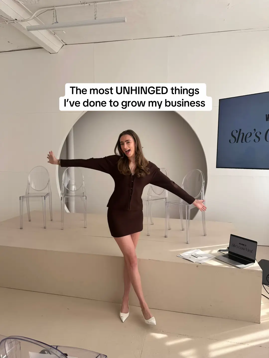 The most UNHINGED things I’ve done to grow my business #businessowners #businessgrowth #businessgrowthtips #businessownerlife #smallbusinessowners #smallbusinesstips 