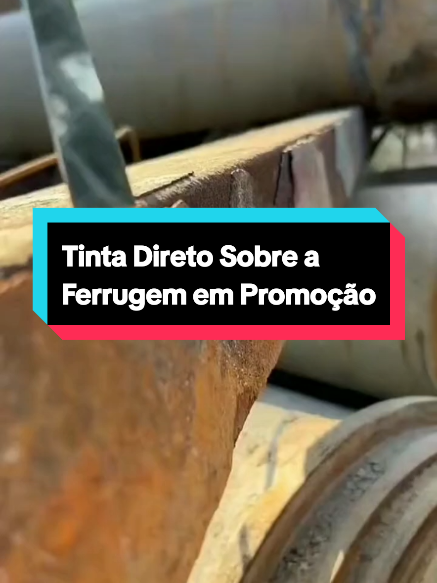 Tinta Direto na Ferrugem em Promoção aqui no Tik Tok Shop 🎁  #casaejardim #minhacasa #construcao #reforma #facavocemesmo 