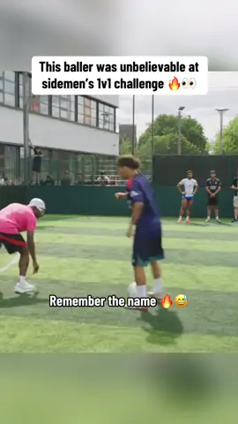 This baller @tayos flowers was unbelievable in sidemen’s new 1v1 & even sat @Tobi Brown down 👀🔥 #sidemen #vikkstar123 #sidemensunday #ksi #miniminter #foryou #baller #ballerleague #1v1 #football #fyp 
