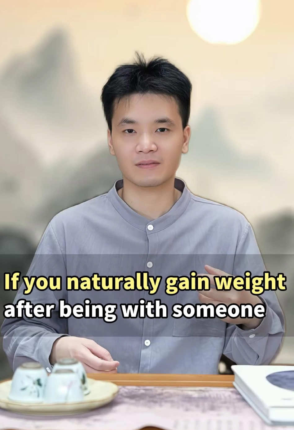 If you naturally gain weight after being with someone! #destinyalysis #fate #fengshui #Goodluck #wealth #fengshui tips #energy