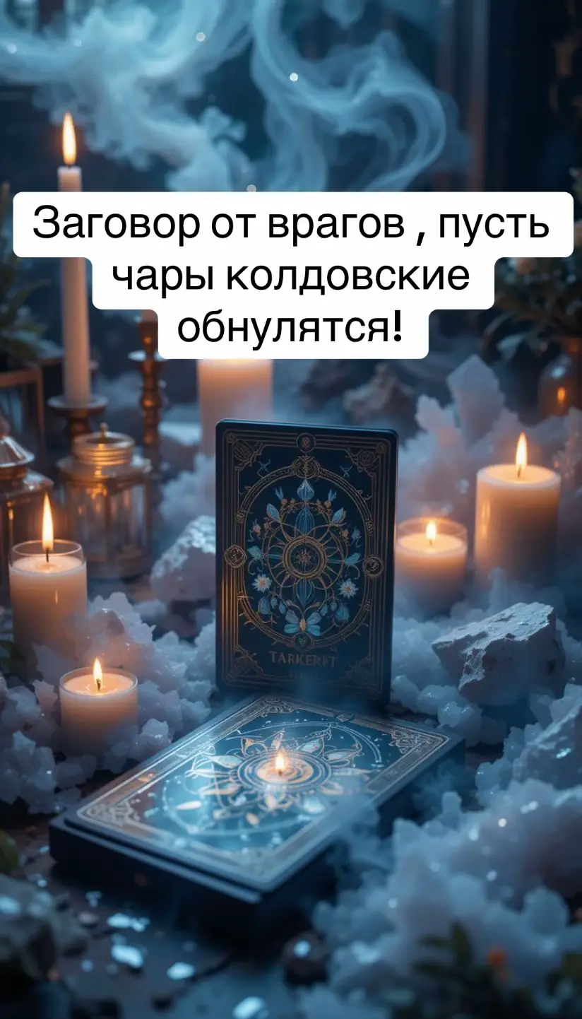 Заговор от врагов, пусть чары колдовские обнулятся! 1) Сквозь пелену тумана, что сплетена из злобы и зависти, пробивается луч истины, рассеивающий тени, которые враги мои сгустили. Не колдовство лихое, не шепот завистливый, не взгляд черный управляют моей судьбой, а воля моя, крепкая как скала, и дух мой, светлый как день. Я стою, огражденный невидимой стеной, сотканной из веры и решимости, и заклинаю: пусть чары колдовские обнулятся! Пусть рассыплется в прах яд, подмешанный в питье, пусть заглохнет проклятие, сорвавшееся с языка, пусть обратится в пыль стрела, пущенная в спину. Не дам я страху поселиться в сердце своем, не дам я злобе омрачить разум свой. Знаю, что сила моя - в чистоте помыслов, в искренности намерений, в любви к ближнему. И этой силой я рассеиваю тьму, которую пытаются на меня напустить. Как ветер срывает листья с дерева, так я срываю с себя все наветы и проклятия. Как солнце высушивает росу, так я иссушаю злобу и зависть, направленные против меня. Обращаю оружие врагов против них самих, и пусть они почувствуют ту боль и тот страх, которые желали причинить мне. Но не для мести, а для осознания, для покаяния, для очищения. Ибо нет в сердце моем злобы, лишь желание мира и гармонии. Но если мир этот пытаются нарушить, если гармонию мою стремятся разрушить, то встану я на защиту свою, на защиту семьи своей, на защиту правды своей. И пусть знают враги мои, что сила моя неиссякаема, что вера моя непоколебима, что любовь моя безгранична. Отныне и во веки веков, пусть чары колдовские обнулятся! Да будет так! 2) Да будет так, чтоб скверна отступила, И тень ушла, где свету нет пути. Колдовство, что душу иссушило, Пусть в прах развеется, как пыль в горсти. О чары злые, козни и проклятья, Что разум помрачали, сердце жгли, Пусть оборвется нить, как жизнь распята, И сила ваша обратится в нули. Ведь я стою под звездным пологом, Где древних сил струится благодать, И именем свободы, данным Богом, Я повелеваю чарам всем упасть. Пусть рухнут стены лжи и лицемерия, Что скрыли правду в сумрачной ночи, Пусть рассеется туман неверия, И засияют чистые лучи. Отныне и вовек, да будет сказано, Что колдовство не властно надо мной, И сила тьмы, что в мире безобразна, Не сможет больше править мной одной. Я обнуляю все заклятья злые, Их власть над жизнью, над душой моей, Пусть ангелы небесные святые Оберегают путь мой от теней. Все ритуалы и заговоры мои авторские