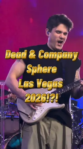 Dead & Co at @spherevegas 2026?? ❓Would you attend a third residency? ❓
