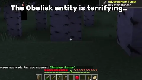 The Obelisk in minecraft #obelisk #Minecraft #dweller #horror #scary #creepypasta #game #gaming #dc #fyp 