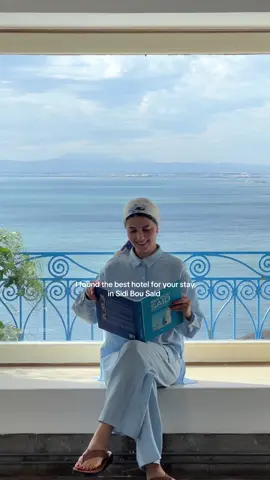 Save this hotel for your trip to Tunisia 🇹🇳 #sidibousaid #tunisia 