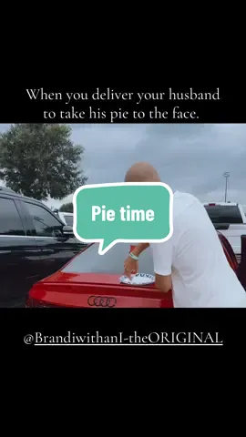 Always have to follow through with the pies to the face. Thank you Brandi for the invite. Love you and appreciate you girl. #pie #pieintheface #punishment 