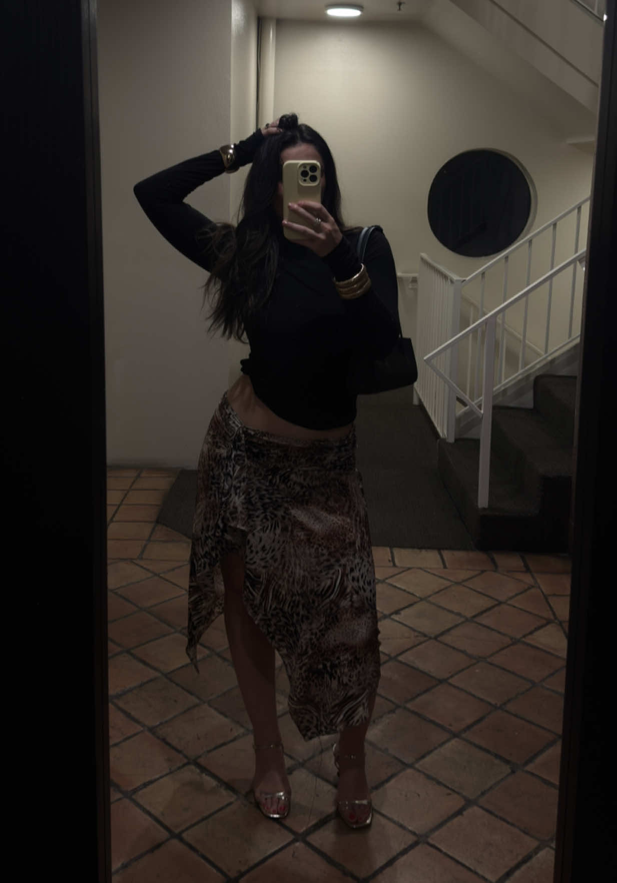 fav skirt 🐆 @LIONESS #nightoutoutfit #girlsnightoutfit #outfitideas 