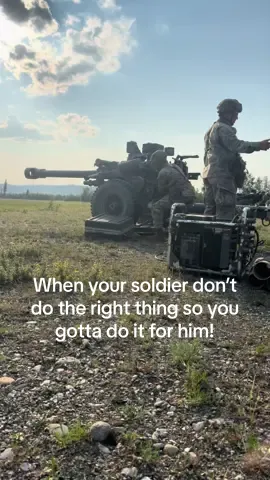 When your soldier don’t do the right thing so you do it for him! #directfire #artillery 