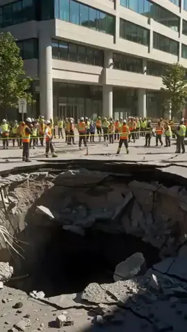 #aicreator #worlddisasters #aidisasterscene #ai #sinkhole #😮‍💨 #endtimevisions 