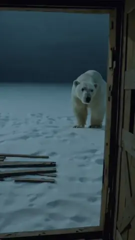 Insane polar bear sighting in Kaktovik alaska #polarbear #wildlife #insane