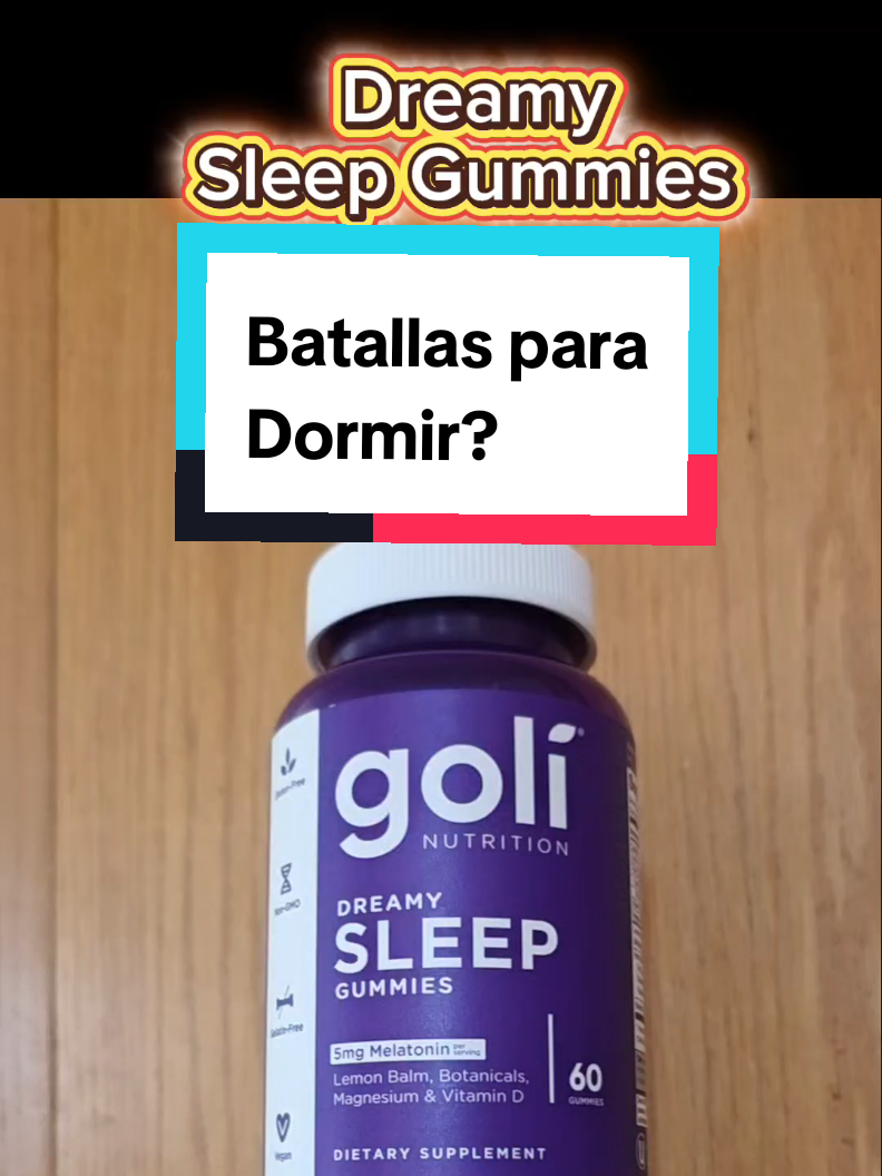 golí Nutrition  Dreamy Sleep Gummies 5mg Melatonina #golí #melatonina #dreamy #sleep #magnesium  #VitaminD #cristinaservin92 