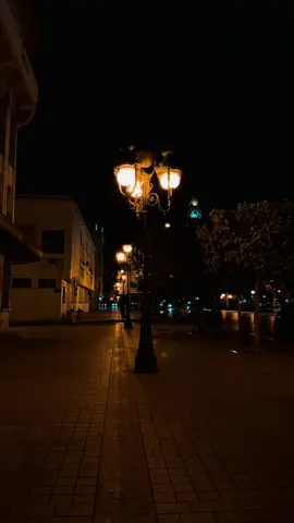 شوارع تونس في الليل 🇹🇳✔️ #تصويري  #foryou  #تونس 