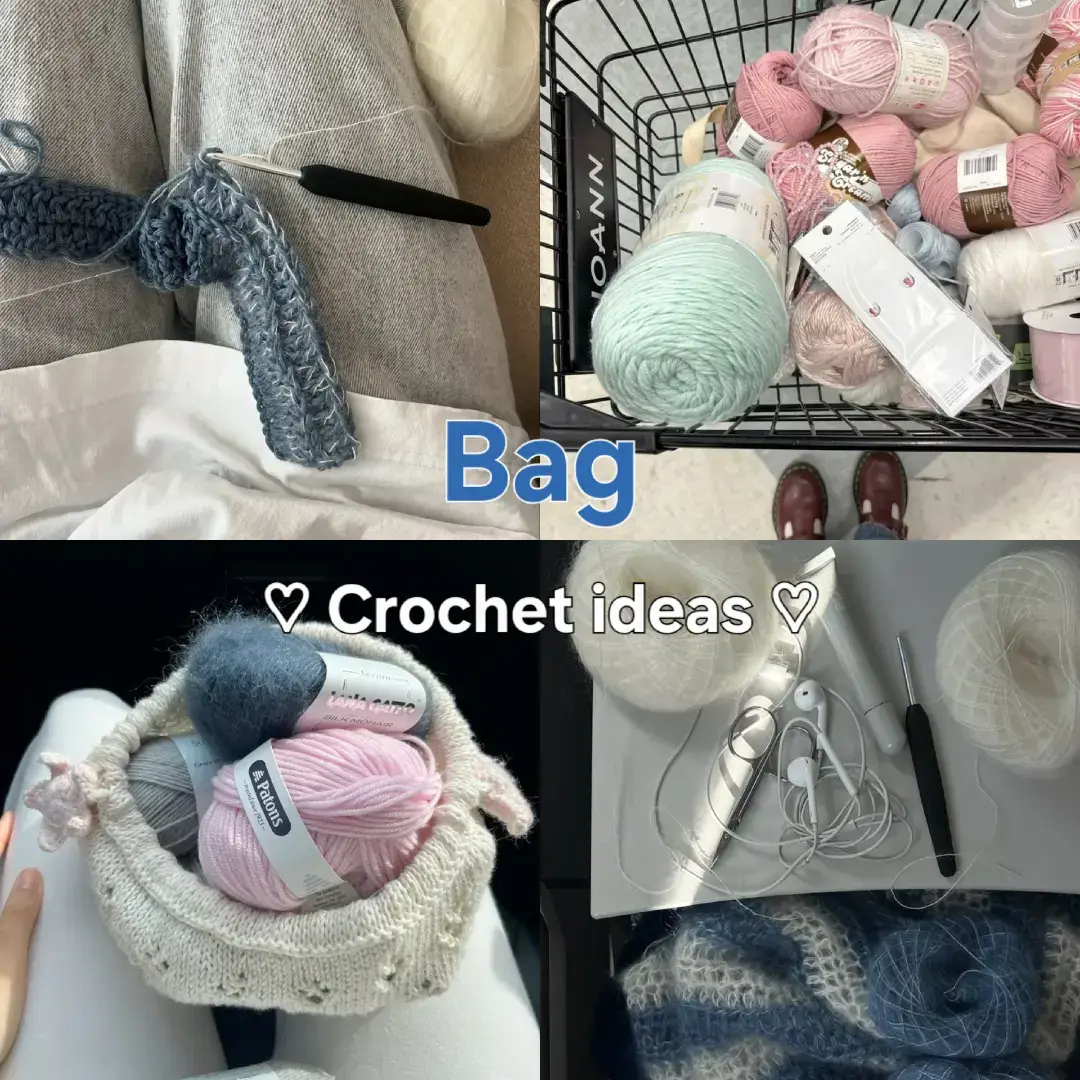 You can never have enough bags #crochet #crochetersoftiktok #bags #creatorsearchinsights 