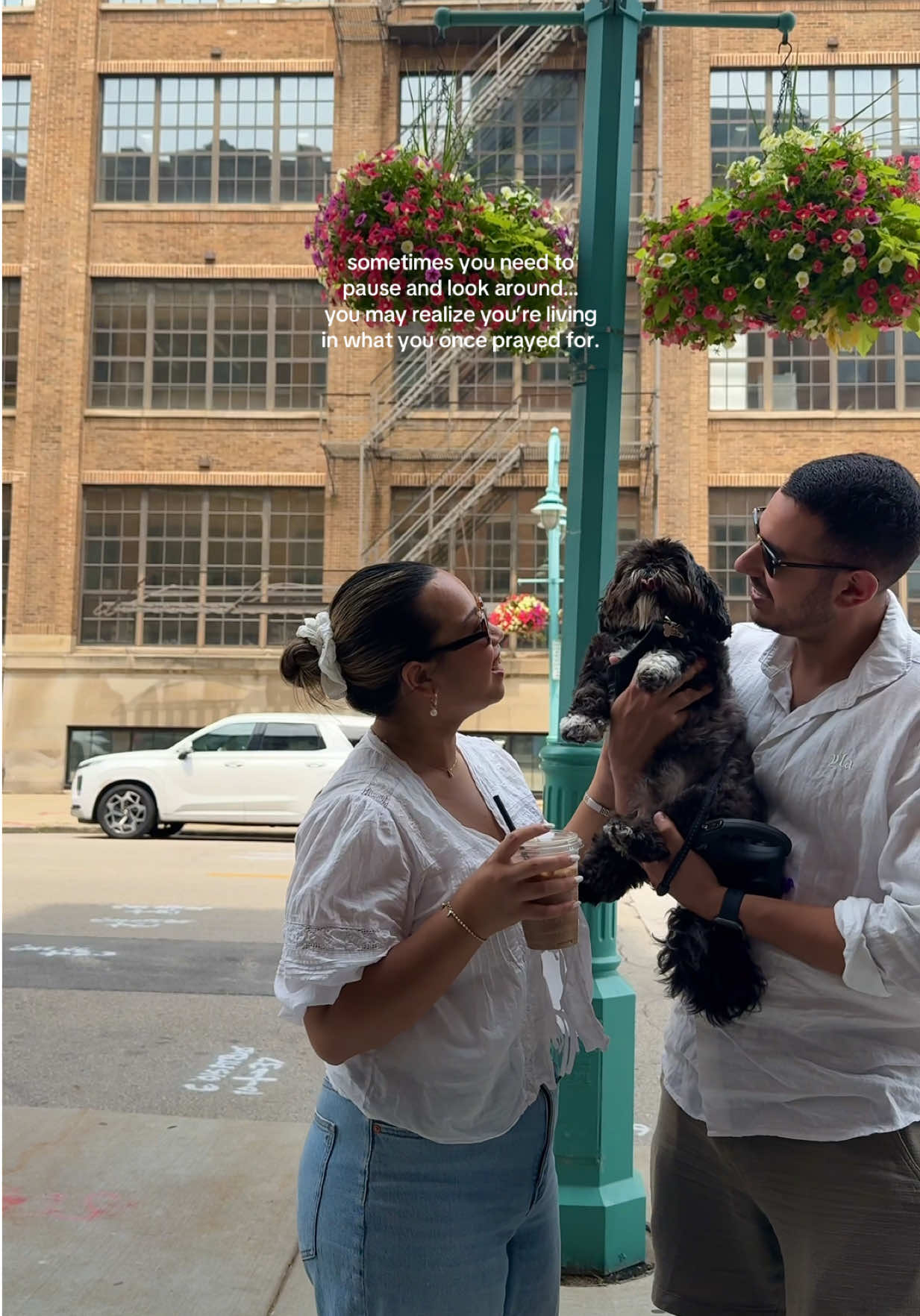 a Sunday full of the things i love — church, sunshine, my favorite coffee, and a nice walk through the city with our pup. there’s so much to be grateful for. 🤍 #churchsunday #sundayreminder #sundayvlog #sundayinmylife 