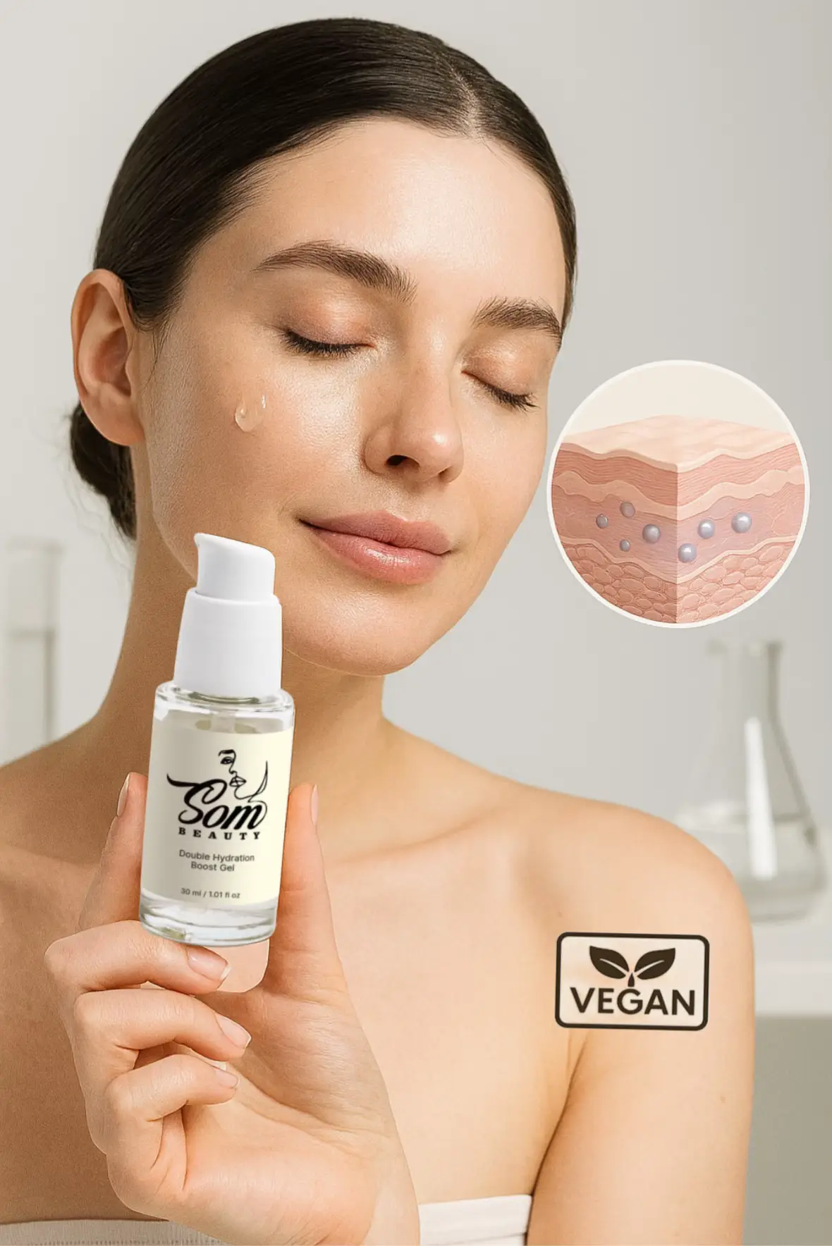 Deep, multi-layer hydration Moisture-locking barrier for long-lasting hydration Reduces the appearance of fine lines and wrinkles Supports skin barrier repair Revitalises tired, dehydrated skin #veganbrand #vegan #organic #naturalproducts #crueltyfree #ethicalbeauty #beauty #vitamincserum #spf #beautytips #veganbeauty #antiaging #relaxation #glowingskin #plantbased #plantbased #eyes #moisturizerviral #pigment #collagenboost 
