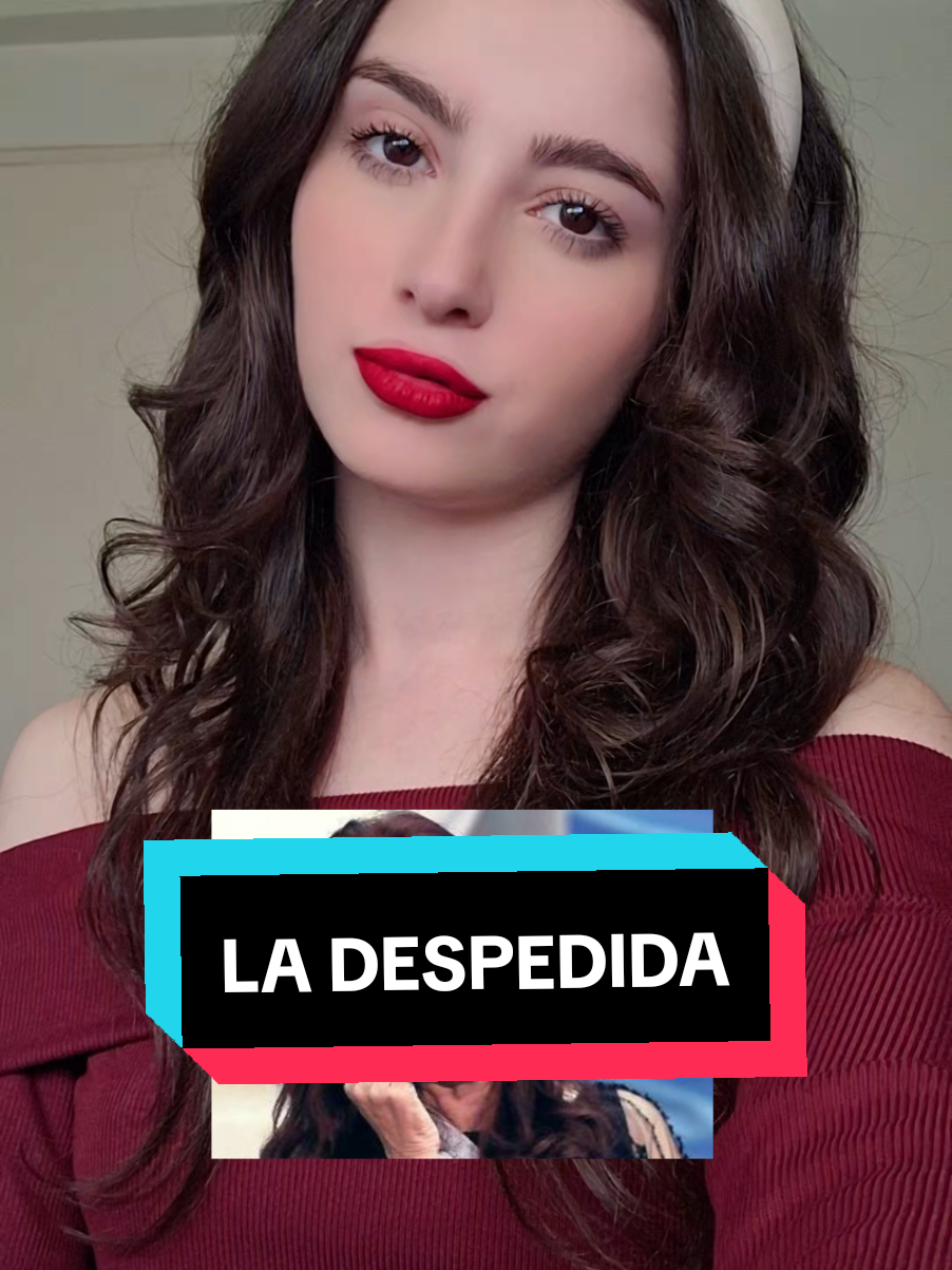 La despedida #politica #argentina #parati #fyp #foryou 