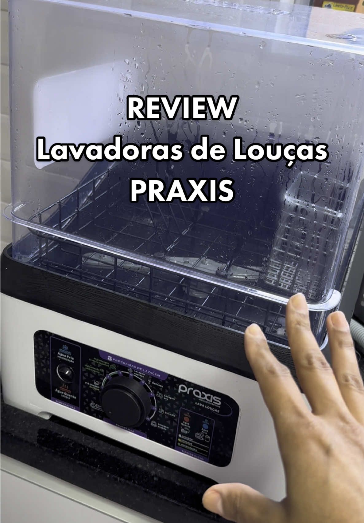 Mostrando como funciona a queridinha da internet ✨ #Praxis #LavaLouças #Review #LavadoraPortatil #Resenha #DonaDeCasa #LimpezaDaCasa #PiaLimpa #VideoViral 