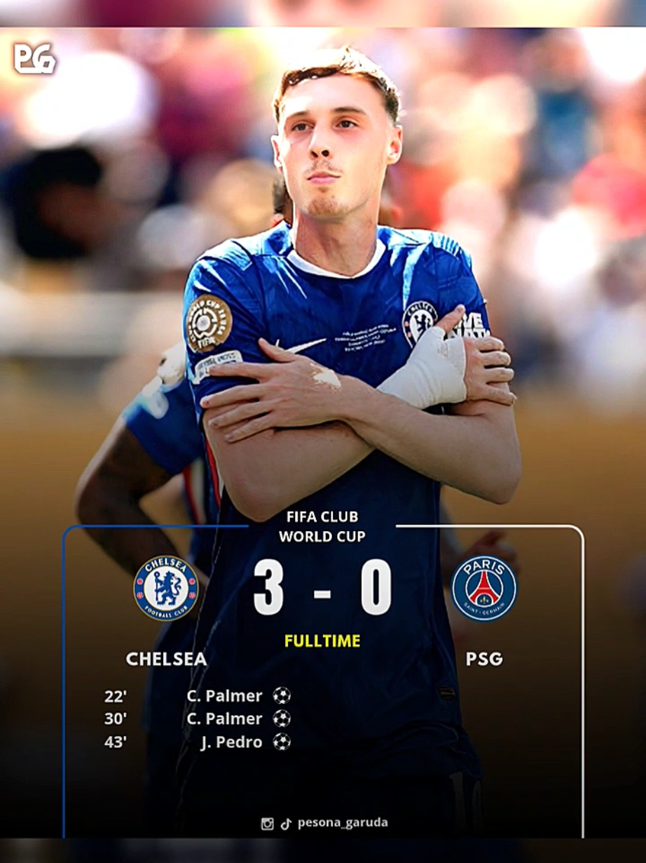Very Cool🥶. Chelsea Berhasil Menjuarai FCWC Setelah Mengalahkan PSG 3-0🔥 - - - - - #fulltime #kemenangan #chelsea #psg #fifaclubworldcup #final #fyp #pesonagaruda 