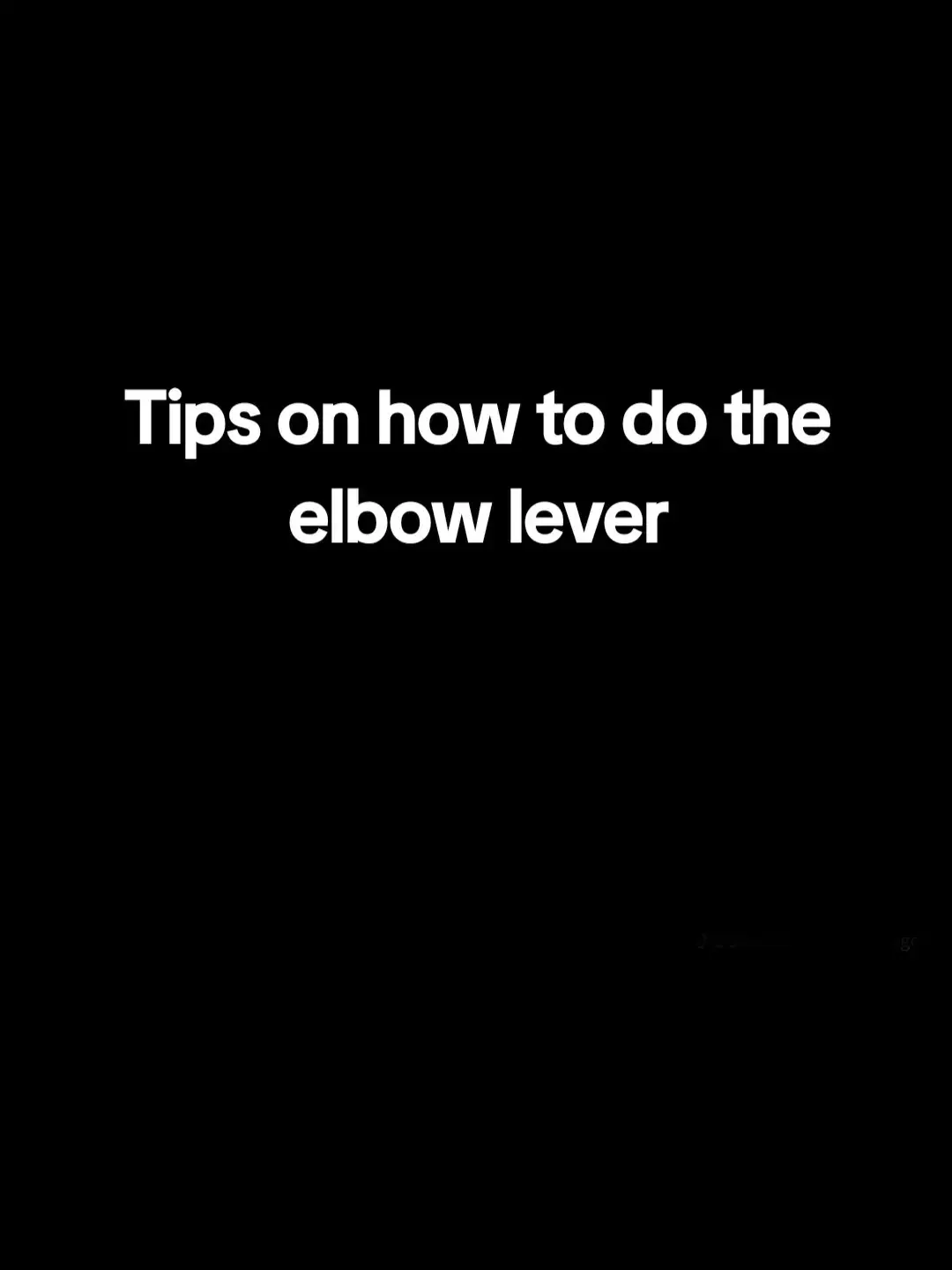 #calisthentics #skills #elbowlever #howtolearncalisthenics 
