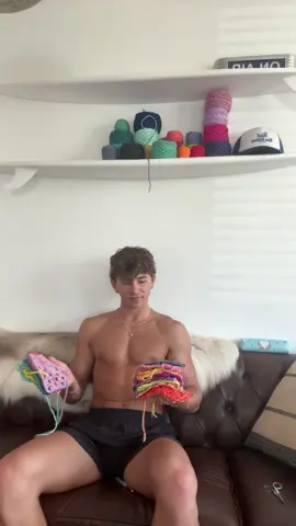 Crocheting another rug