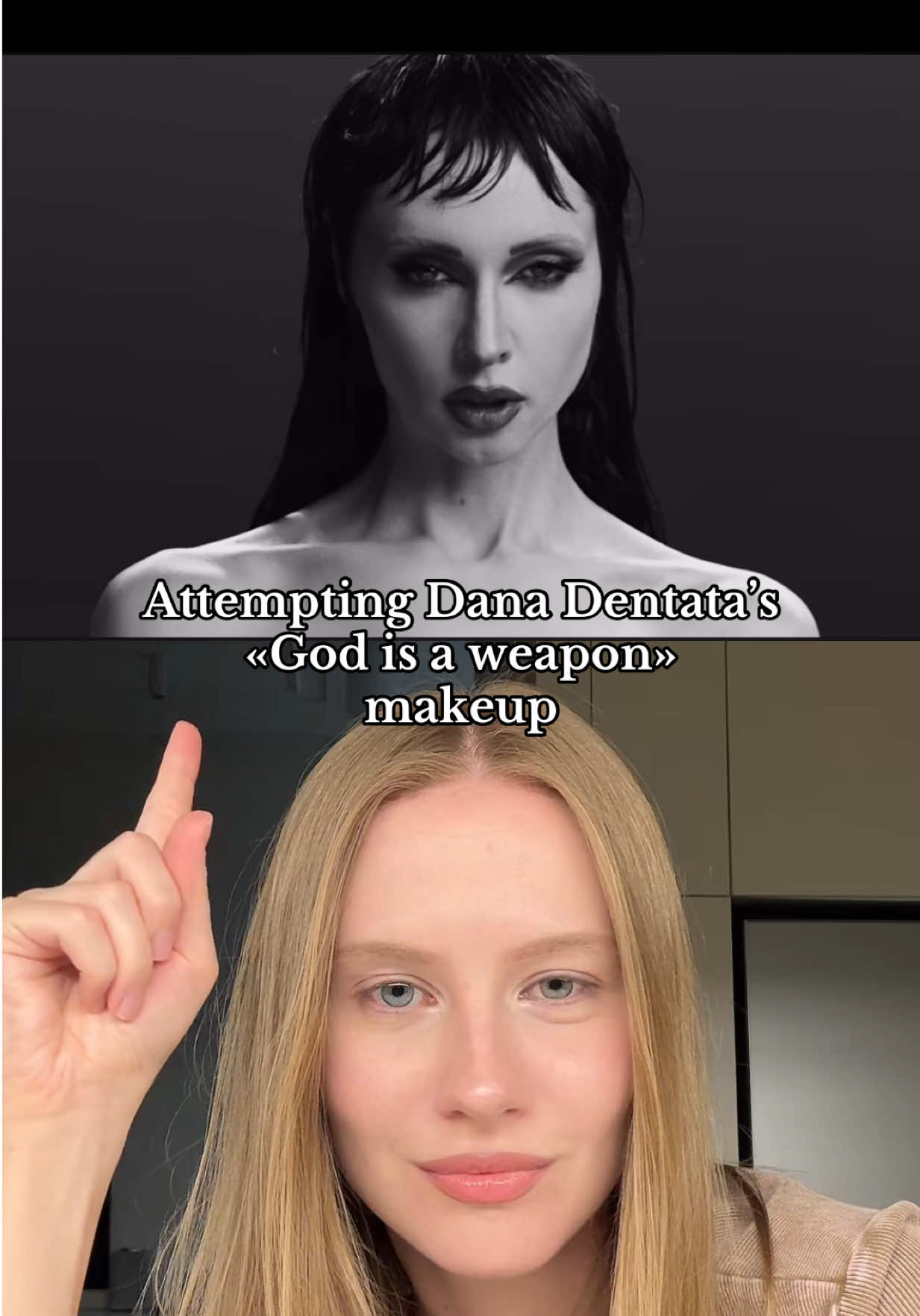 Inject this song into my veins ⚠️fake body⚠️ #makeuptransformation #danadentata #godisaweapon #godisawoman #maleuptutorial 